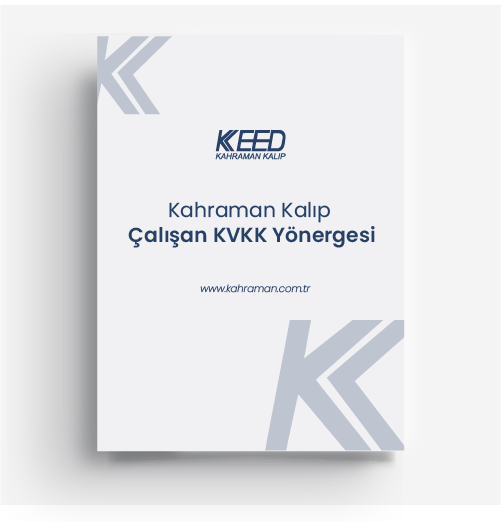 Çalışan KVKK Yönergesi
