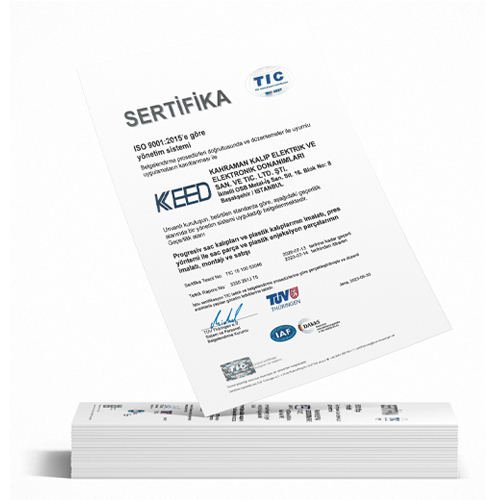 ISO 9001:2015'e göre yönetim sistemi